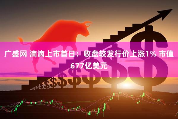 广盛网 滴滴上市首日：收盘较发行价上涨1% 市值677亿美元